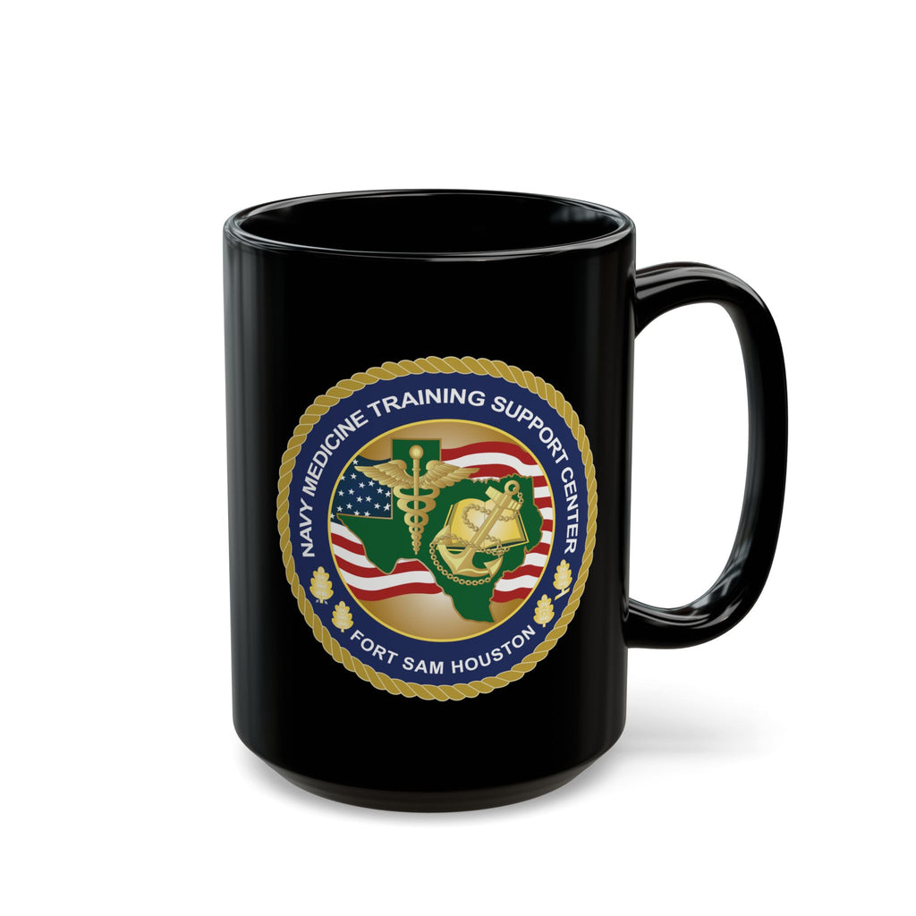Black Mug (11oz, 15oz) - Navy Medicine Training Support Center wo txt X 300