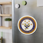 Die-Cut Magnet - Navy - Naval Support Activity - Hampton Roads