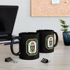 Black Mug (11oz, 15oz) - Navy - USS Wayne E. Meyer (DDG-108) wo txt X 300