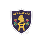 Die-Cut Vinyl Sticker - Navy - USS Ajax (AR-6) wo txt