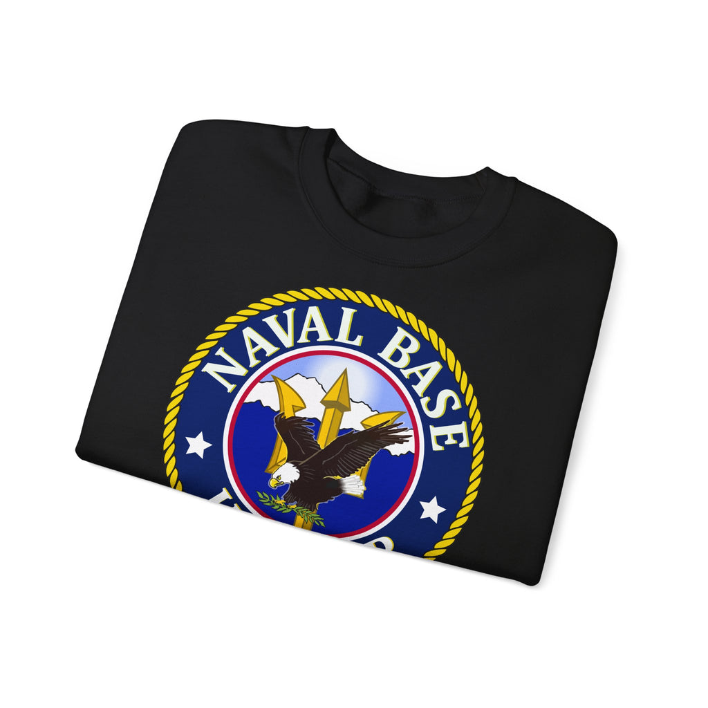 Unisex Heavy Blend™ Crewneck Sweatshirt - Navy - Naval Base Kitsap wo txt