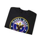Unisex Heavy Blend™ Crewneck Sweatshirt - Navy - Naval Base Kitsap wo txt