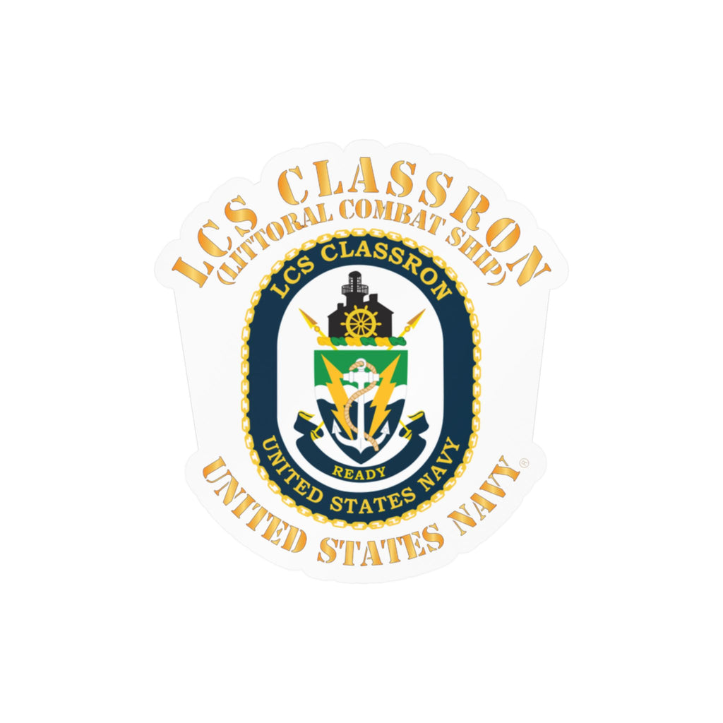 Kiss-Cut Vinyl Decal - Navy - LCS Classron (Littoral Combat Ship)