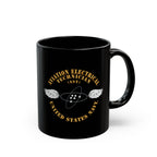 Black Mug (11oz, 15oz) - Navy - Rate - Aviation Electrical Technician (AST)