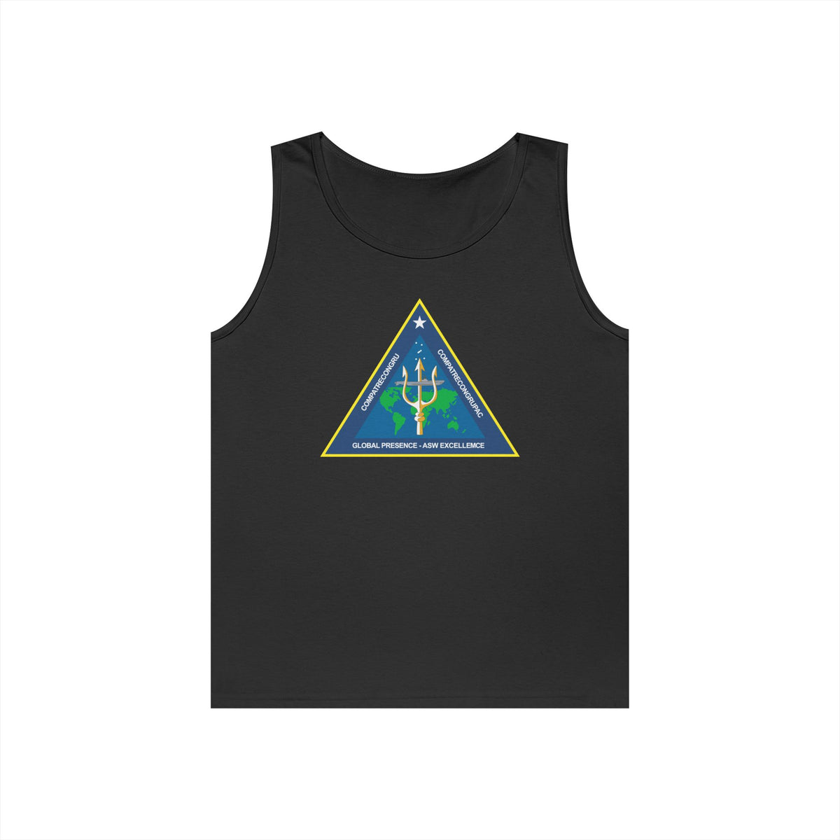 Unisex Heavy Cotton Tank Top - Navy - Commander, Patrol and Reconnaissance Group - CPRG wo Txt X 300
