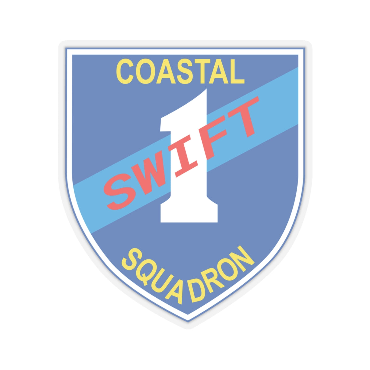 Kiss-Cut Stickers - Coastal Squadron One (Blue) - SSI wo Txt X 300