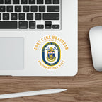 Die-Cut Vinyl Sticker - Navy - USNS Carl Brashear (T-AKE 7) wo txt