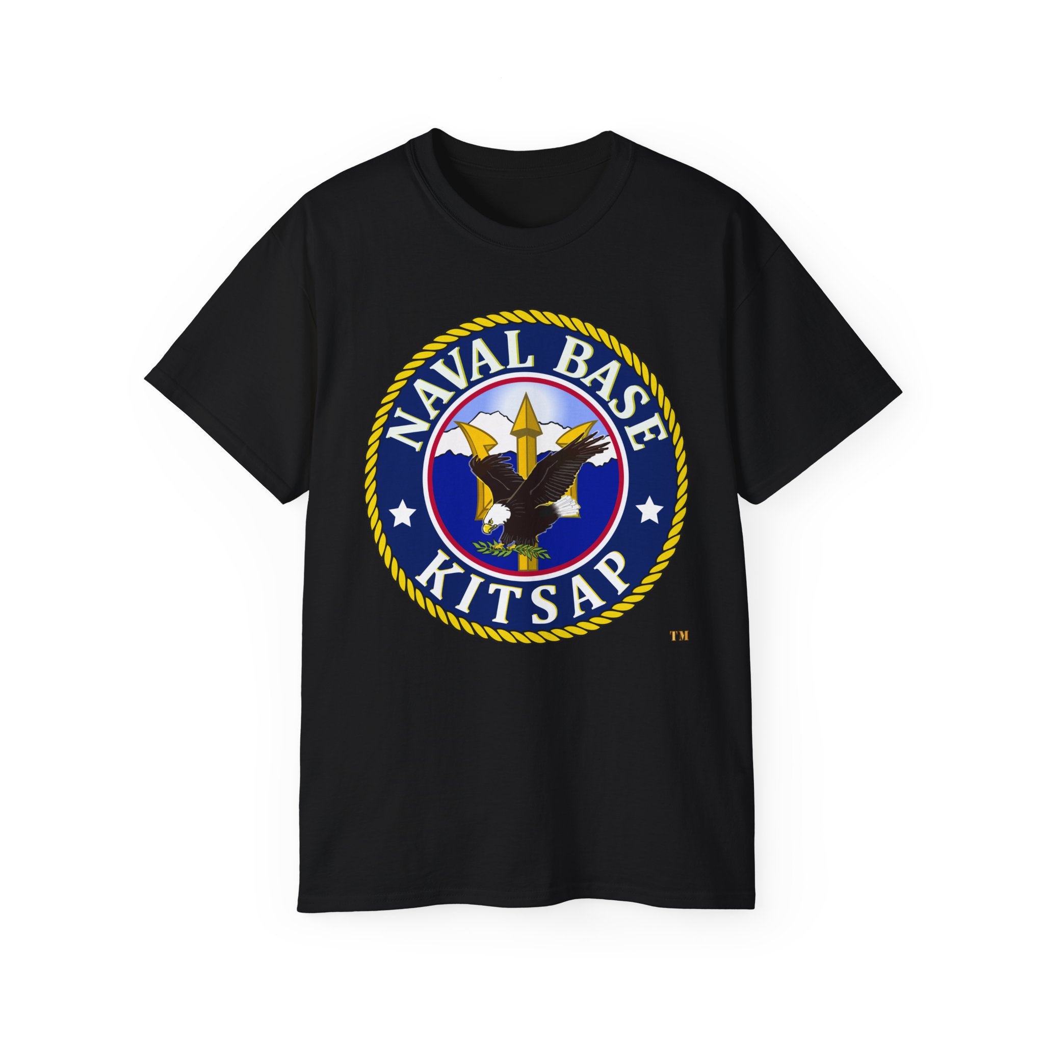 Unisex Ultra Cotton T-Shirt - Navy - Naval Base Kitsap wo txt
