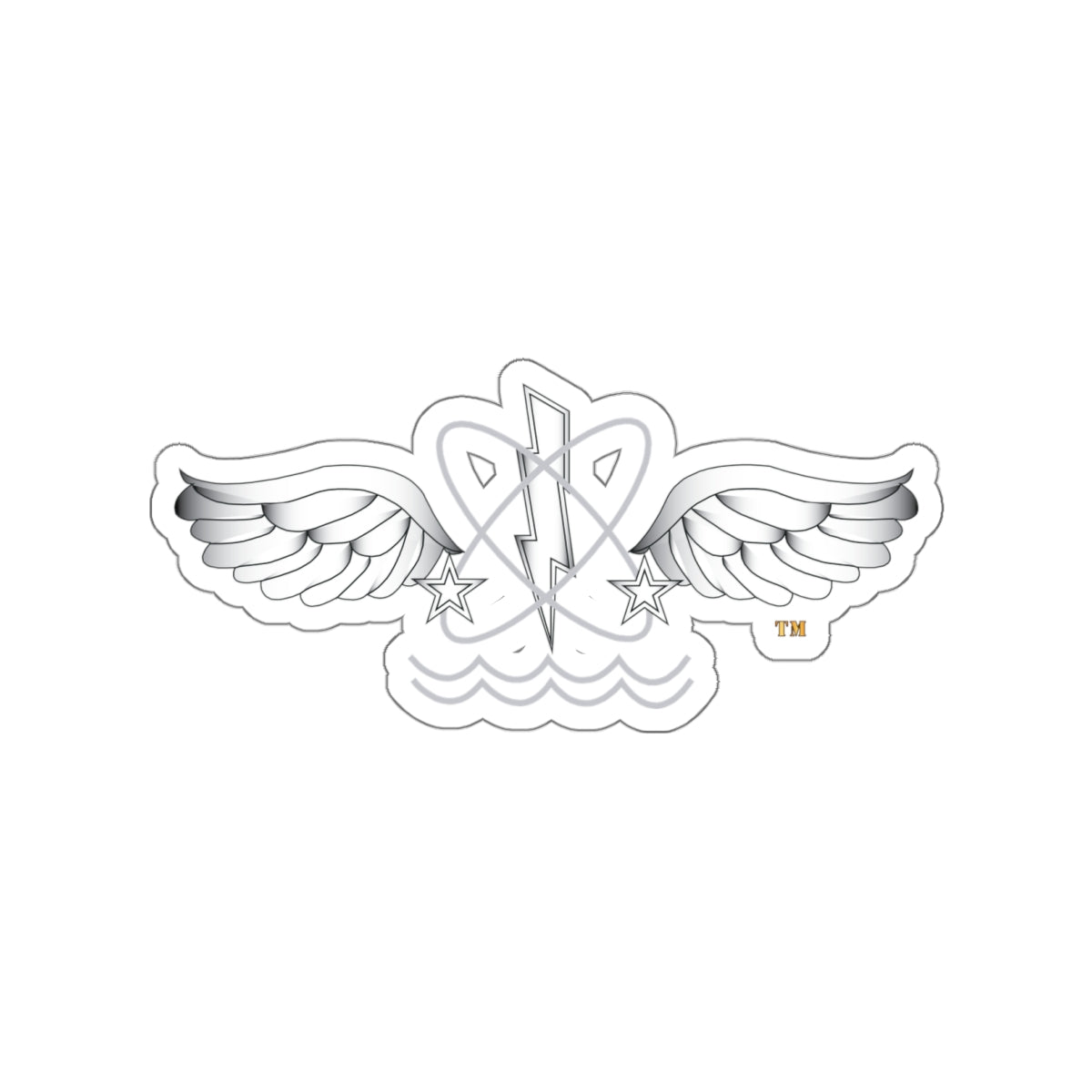 Die-Cut Vinyl Sticker - Navy - Rate - Aviation Warfare Systems Operator (AW) wo txt