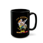 Black Mug (11oz, 15oz) - Navy - USS Piedmont (AD-17) w PAC SVC WWII