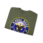 Unisex Heavy Blend™ Crewneck Sweatshirt - Navy - Naval Base Kitsap wo txt