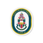 Die-Cut Magnet - Navy - USNS Charles Drew (T-AKE 10) wo txt