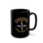 Black Mug (11oz, 15oz) - Navy - Rate - Aviation Machinist's Mate (AD)