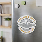 Die-Cut Magnet - Navy - Submarine Badge - Silver