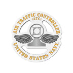 Die-Cut Magnet - Navy - Rate - Air Traffic Controller (ATC)