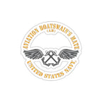 Die-Cut Vinyl Sticker - Navy - Rate - Aviation Boatswain's Mate (AB) X 300