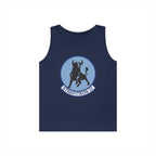 Unisex Heavy Cotton Tank Top - Navy - Strike Fighter Squadron 37 (VFA-37) wo txt
