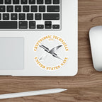 Die-Cut Vinyl Sticker - Navy - Rate - Cryptologic Technician (CT)