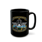 Black Mug (11oz, 15oz) - Navy - Rate - Air Traffic Controller (AC) - with Scene - 3D - Enhanced