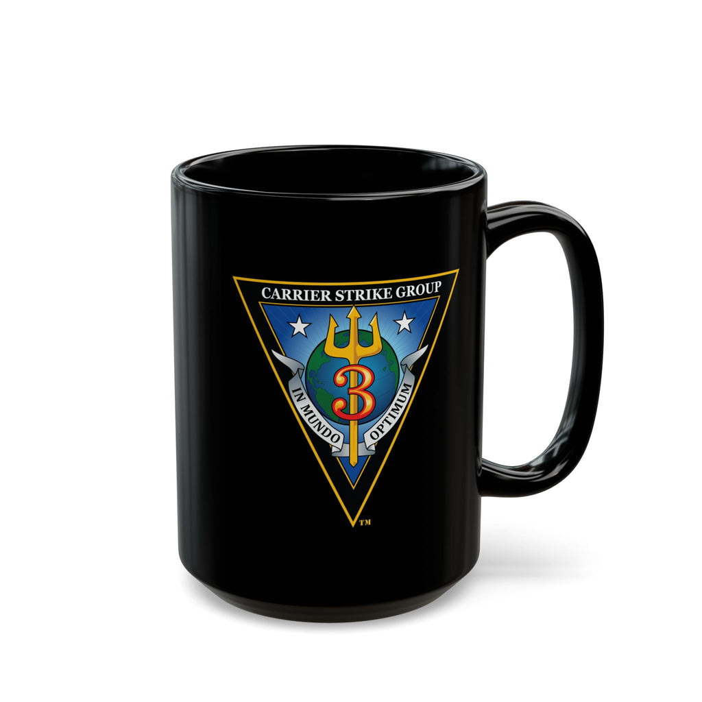 Black Mug (11oz, 15oz) - Navy - Carrier Strike Group 3 (CSG-3) wo txt