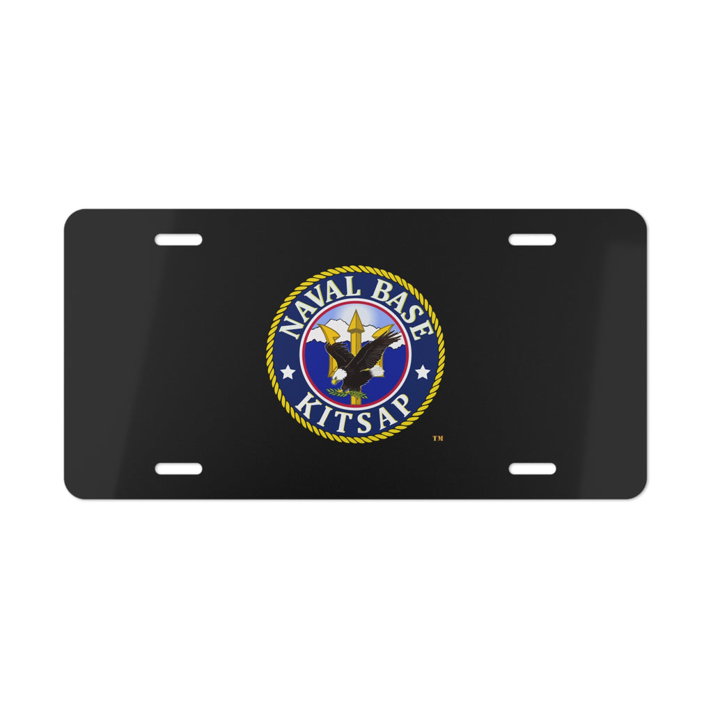 Vanity License Plate - Navy - Naval Base Kitsap wo txt