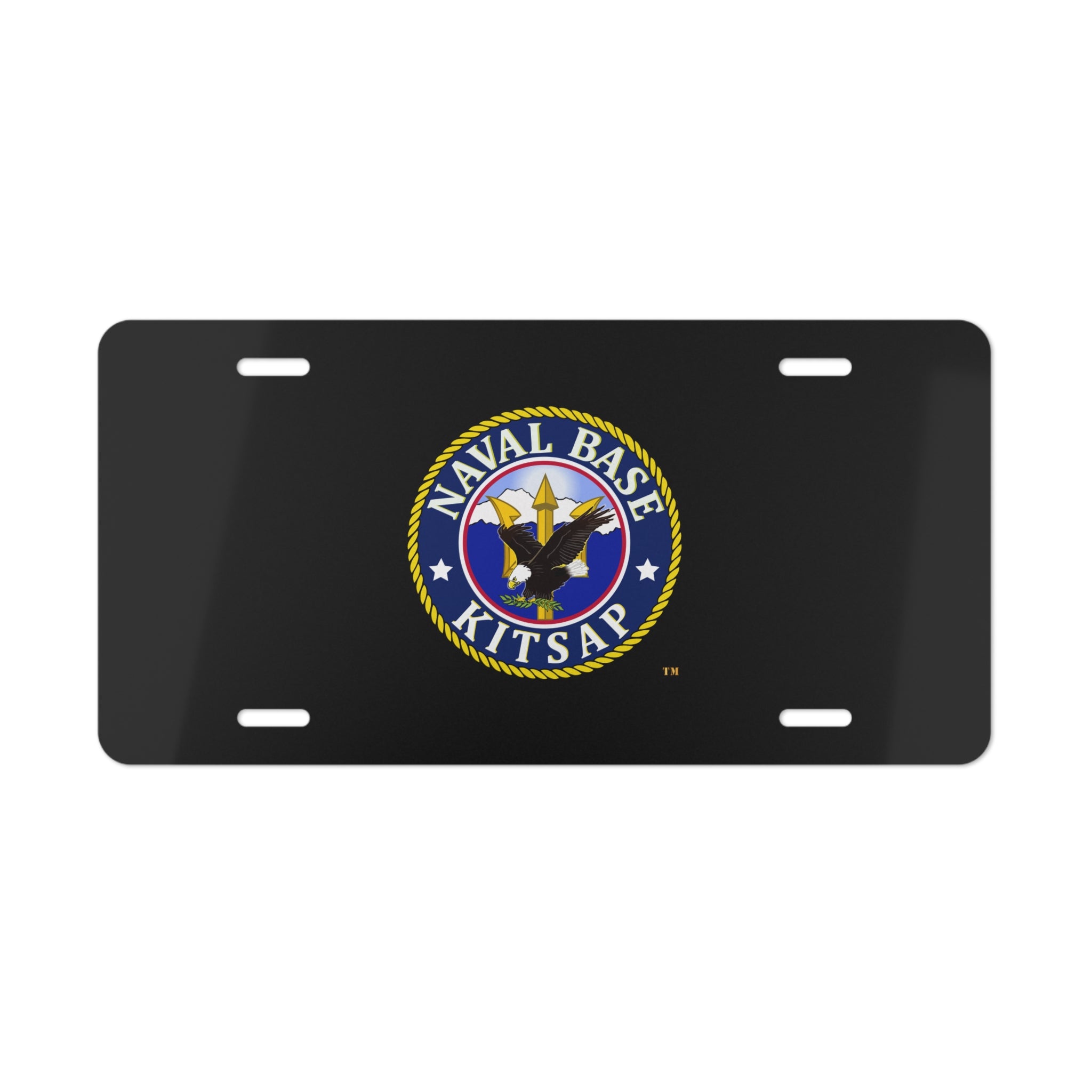Vanity License Plate - Navy - Naval Base Kitsap wo txt