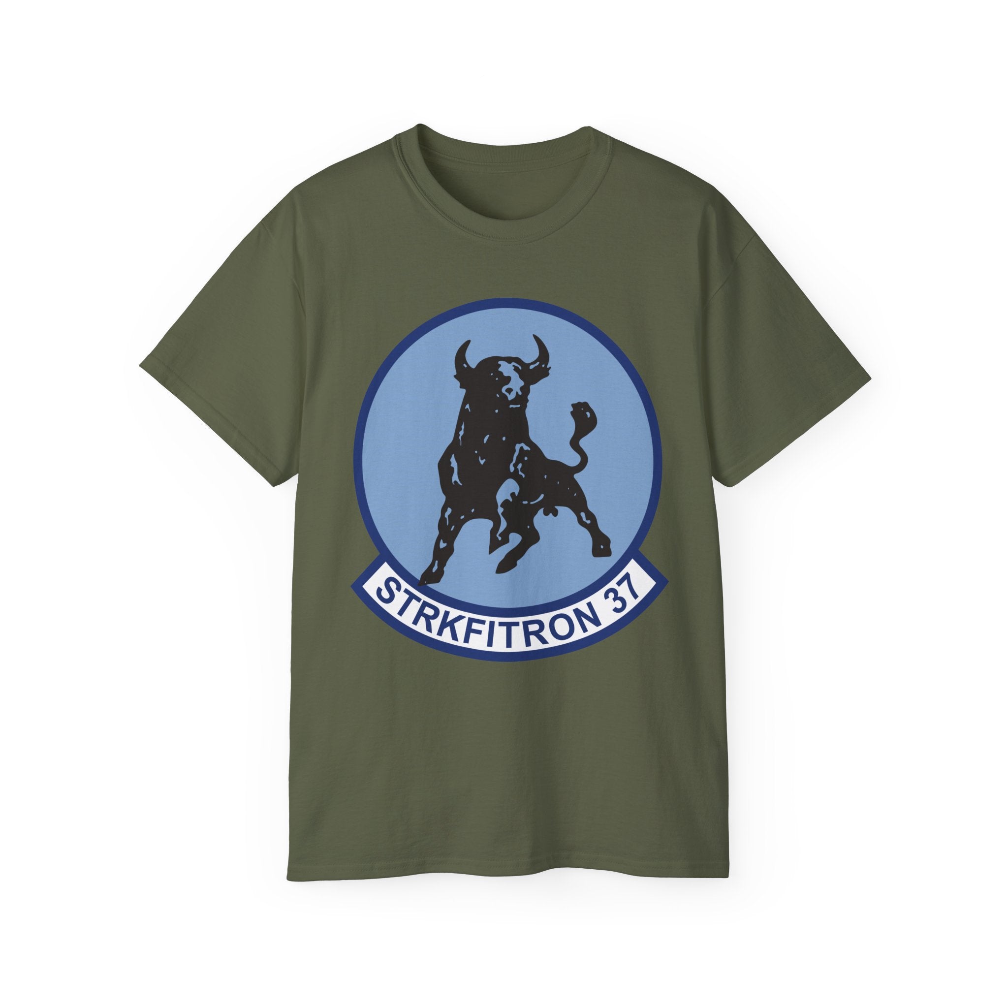 Unisex Ultra Cotton T-Shirt - Navy - Strike Fighter Squadron 37 (VFA-37) wo txt