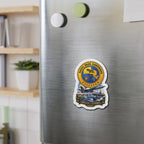 Die-Cut Magnet - NAVY - Naval Base Coronado - Crest w Scene - Coronado California - 3D - Enhanced