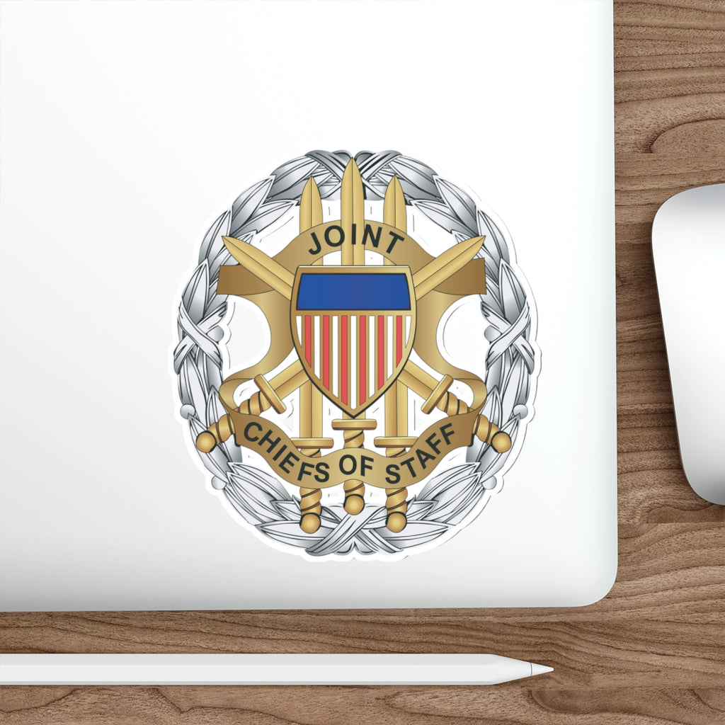 Die-Cut Vinyl Sticker - Joint Chiefs of Staff Service Badge wo txt X 300