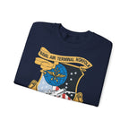 Unisex Heavy Blend™ Crewneck Sweatshirt - Navy - Naval Air Terminal Norfolk wo Txt