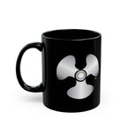 Black Mug (11oz, 15oz) - Navy - Rate - Machinists Mate (MM) wo txt
