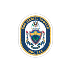 Die-Cut Vinyl Sticker - Navy - USS Daniel Inouye (DDG-118) wo txt