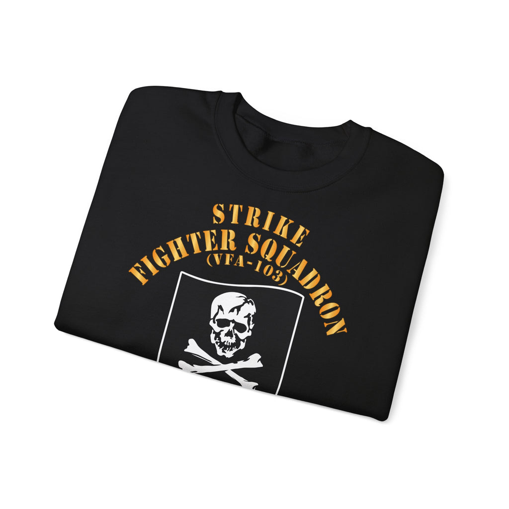 Unisex Heavy Blend™ Crewneck Sweatshirt - Navy - Strike Fighter Squadron 103 (VFA-103)
