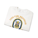 Unisex Heavy Blend™ Crewneck Sweatshirt - Navy - USNS Carl Brashear (T-AKE 7) wo txt