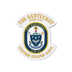 Die-Cut Magnet - Navy - USS Nantucket (LCS-27)