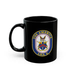 Black Mug (11oz, 15oz) - Navy - USS America (LHA-6) wo txt