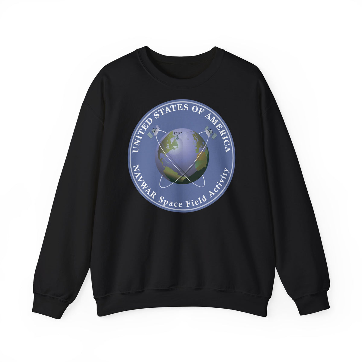 Unisex Heavy Blend™ Crewneck Sweatshirt - NAVWAR Space Field Activity wo Txt X 300