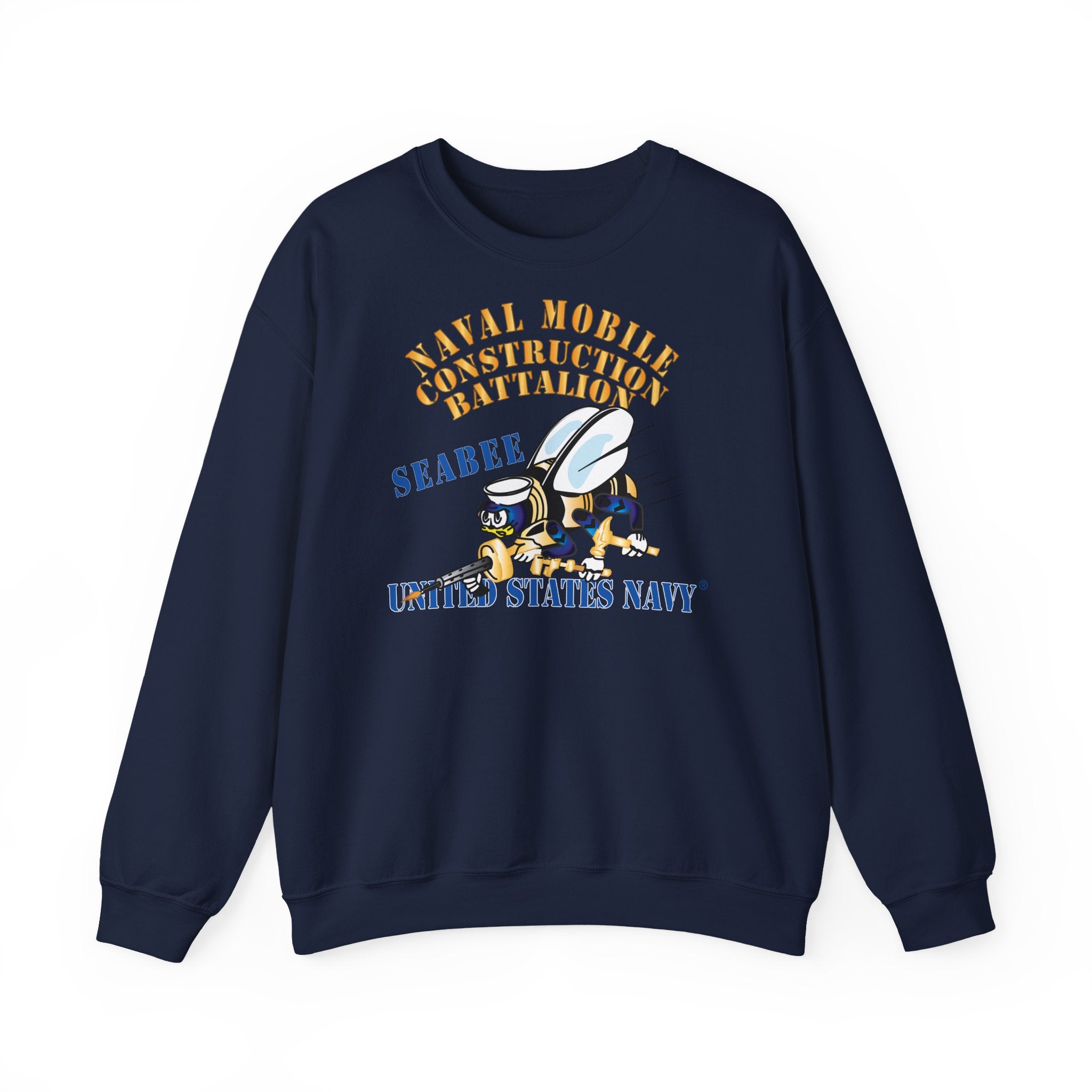 Unisex Heavy Blend™ Crewneck Sweatshirt - Navy - Seabee