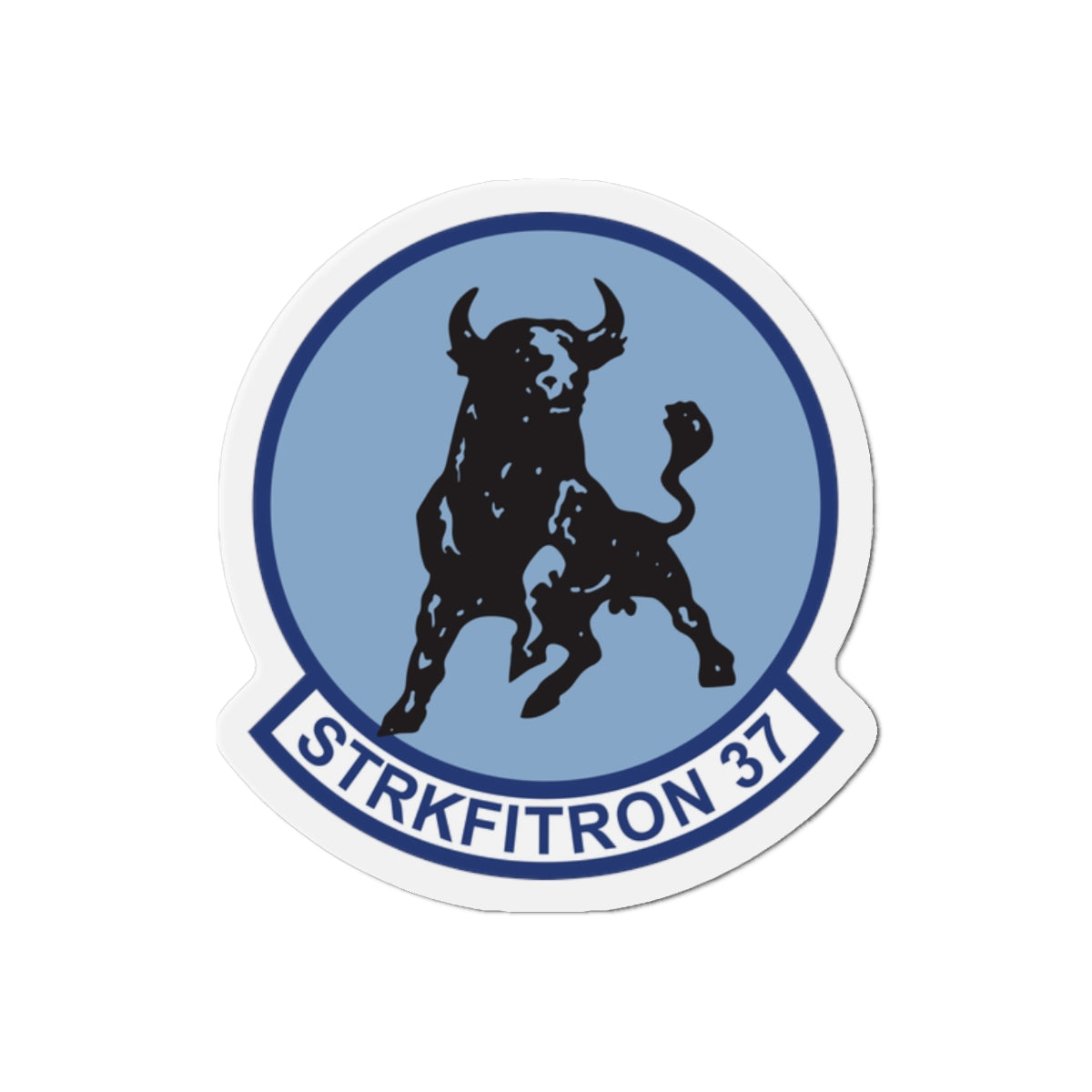 Die-Cut Magnet - Navy - Strike Fighter Squadron 37 (VFA-37) wo txt