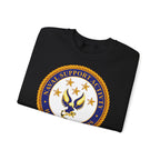 Unisex Heavy Blend™ Crewneck Sweatshirt - Navy - Naval Support Activity - Hampton Roads