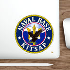 Die-Cut Vinyl Sticker - Navy - Naval Base Kitsap wo txt