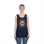 Unisex Heavy Cotton Tank Top - Navy - Destroyer Squadron 23 (DESRON-23)