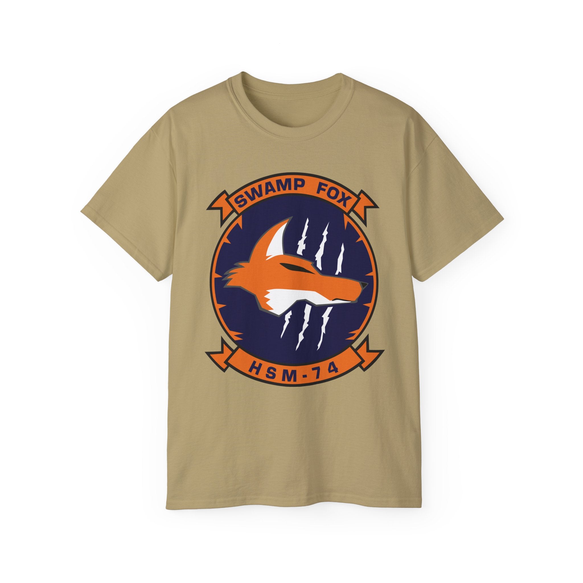 Unisex Ultra Cotton T-Shirt - Navy - Helicopter Maritime Strike Seven Four (HSM-74) wo txt