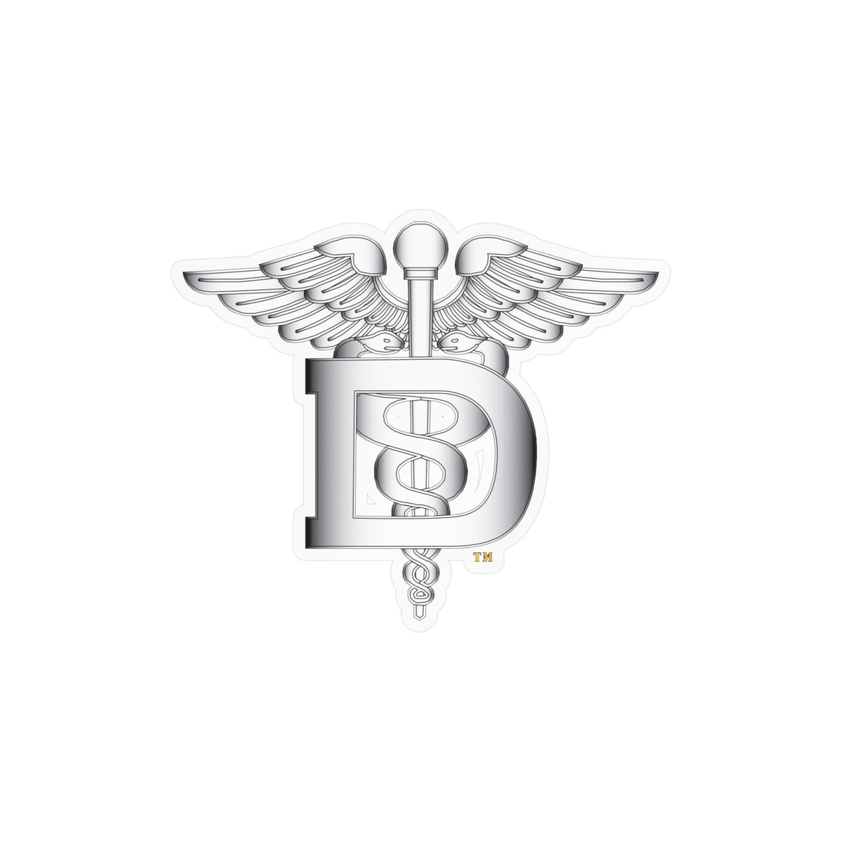 Kiss-Cut Vinyl Decal - Navy - Rate - Dental Technician (DT) wo txt