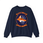 Unisex Heavy Blend™ Crewneck Sweatshirt - Navy - Helicopter Maritime Strike Seven Four (HSM-74) wo txt