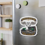 Die-Cut Magnet - Navy - Rate - Aviation Boatswain's Mate (ABE) - with Scene - 3D - Enhanced