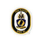 Die-Cut Magnet - Navy - USS Raven (MHC-61) wo txt