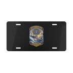 Vanity License Plate - NAVY - Naval Air Warfare Center - Coronado - Crest - with Scene - 3D - Enhanced