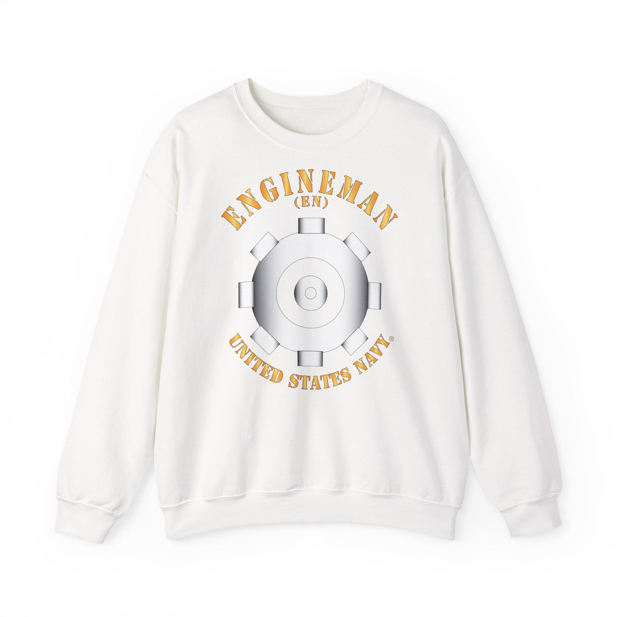 Unisex Heavy Blend™ Crewneck Sweatshirt - Navy - Rate - Engineman (EN)