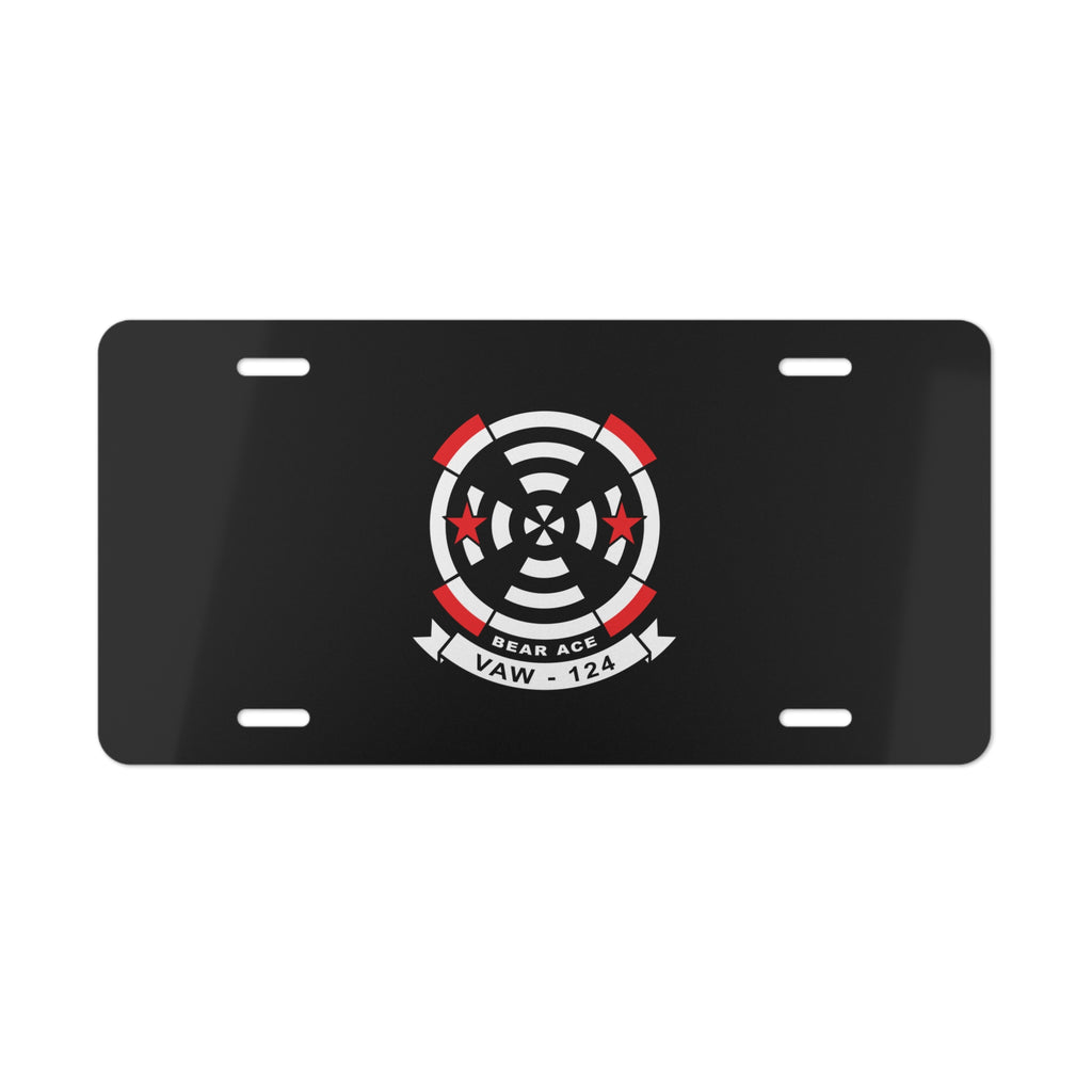 Vanity License Plate - Navy - Airborne Command & Control Squadron 124 (VAW-124) wo txt
